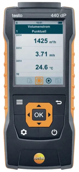 Testo Klima-Messgerät inkl.Diff.druck testo 440 dP 0560 4402
